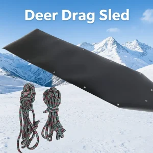Heavy-Duty Hauling Sled Snow Pad for Ice Fishing, Firewood Outdoor Gear