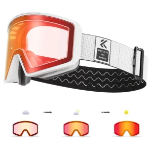 New Outdoor Photochromic Ski Goggles